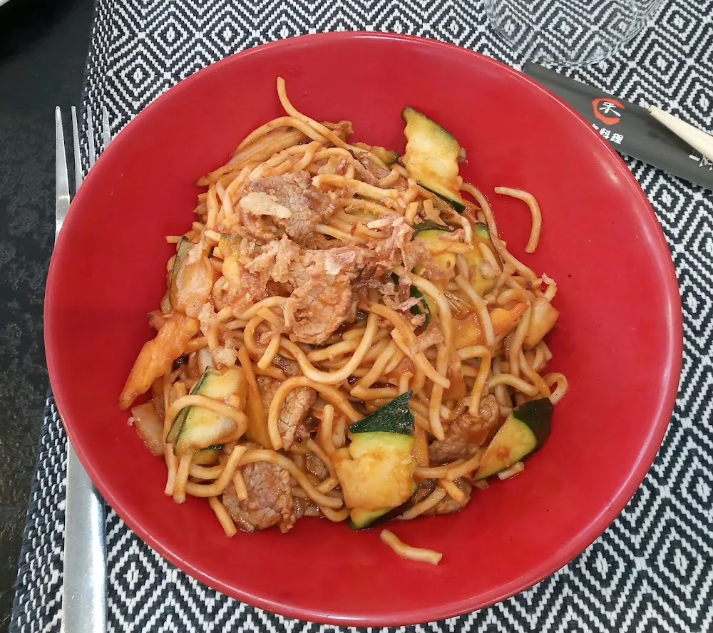 Wok Au Bœuf Sauce Aigre Doux